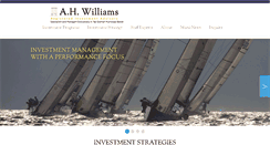 Desktop Screenshot of ahwilliamsco.com
